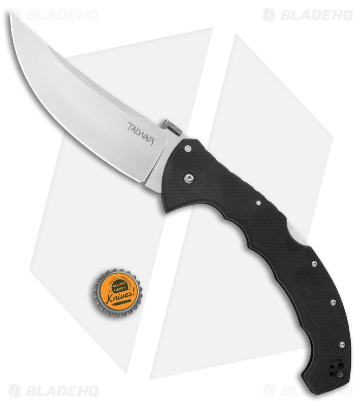Cold Steel 5.5" Talwar Lockback Knife Black G-10 (5.5" Satin) 21TBX