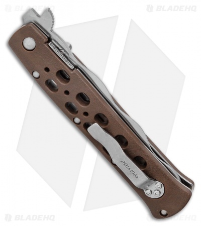 Cold Steel Kris Ti-Lite Liner Lock Knife Black Zytel (4" Satin)
