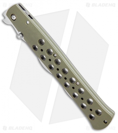 Cold Steel Lynn Thompson Ti-Lite Liner Lock Knife Green (6" Satin Kris)