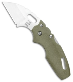 Cold Steel Mini Tuff Lite Tri-Ad Lock Knife OD Green (2" Satin) 20MTGD