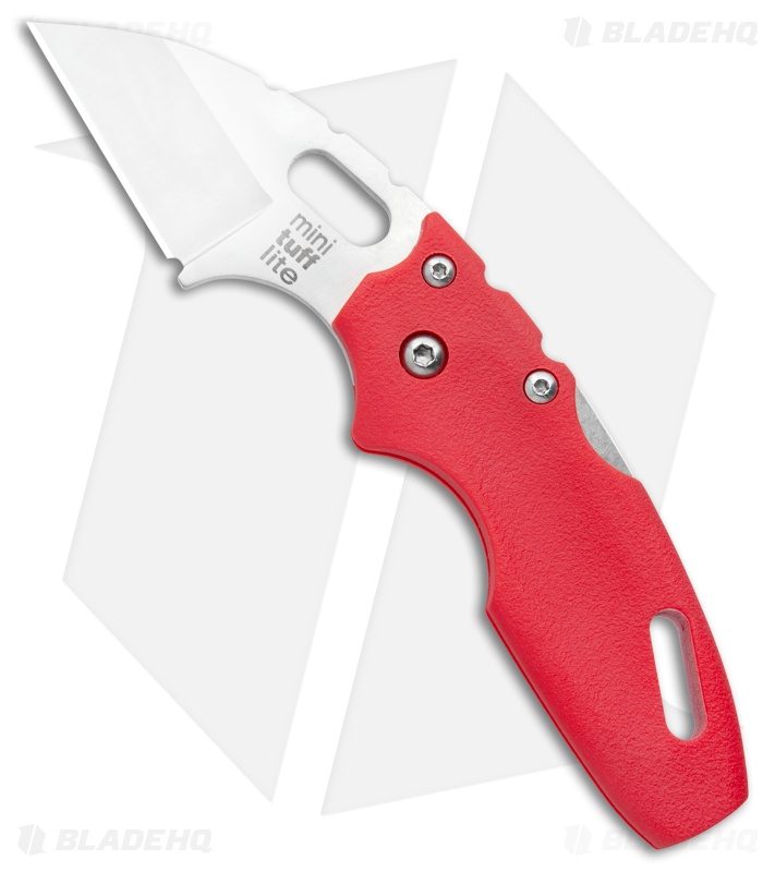 Cold Steel Mini Tuff Lite Tri-Ad Lock Knife Red (2