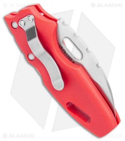 Cold Steel Mini Tuff Lite Tri-Ad Lock Knife Red (2" Satin) 20MTR