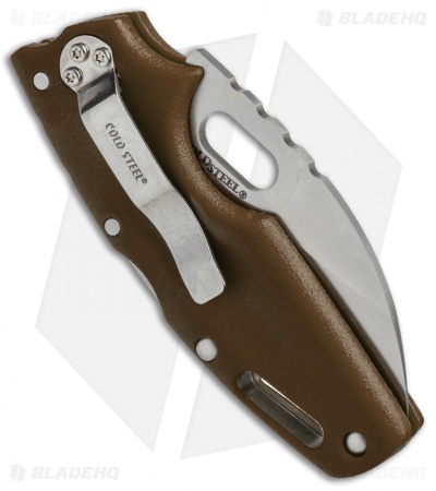 Cold Steel Tuff Lite Tri-Ad Lock Knife Flat Dark Earth  (2.5" Satin) 20LTF