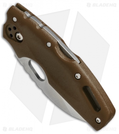 Cold Steel Tuff Lite Tri-Ad Lock Knife Flat Dark Earth  (2.5" Satin) 20LTF
