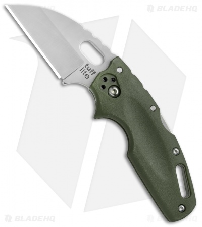 Cold Steel Tuff Lite Tri-Ad Lock Knife OD Green  (2.5" Satin) 20LTG