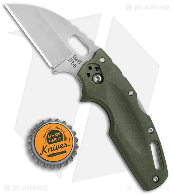 Cold Steel Tuff Lite Tri-Ad Lock Knife OD Green (2.5