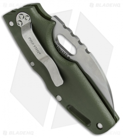 Cold Steel Tuff Lite Tri-Ad Lock Knife OD Green  (2.5" Satin) 20LTG