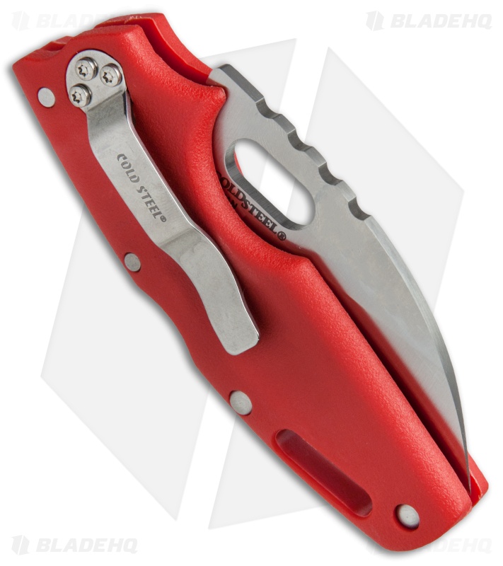 Cold Steel Tuff Lite Tri-Ad Lock Knife Red  (2.5" Satin) 20LTR