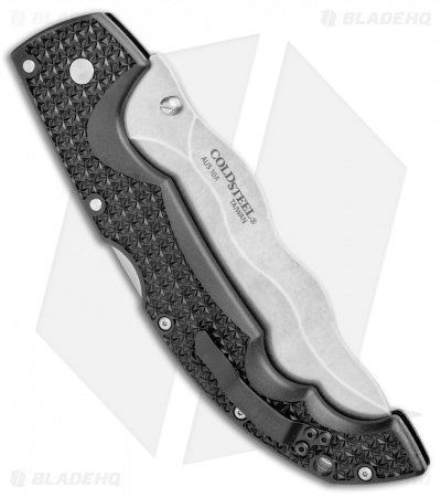 Cold Steel Kris Voyager Tri-Ad Lock Knife (5.5" Stonewash AUS-10A) 29AXW