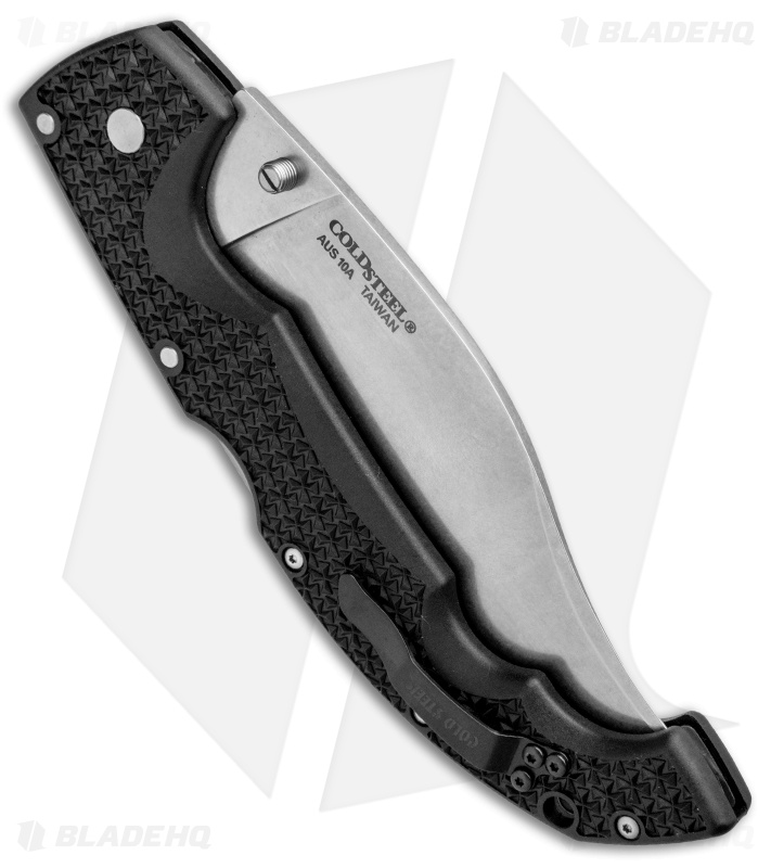 Cold Steel Voyager XL Vaquero Tri-Ad Lock Knife (5.5" Stonewash AUS-10A) 