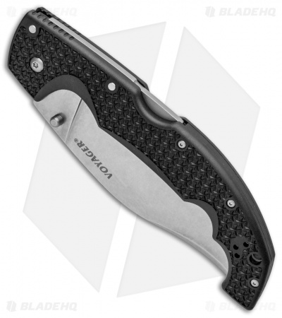 Cold Steel Voyager XL Vaquero Tri-Ad Lock Knife (5.5" Stonewash AUS-10A) 