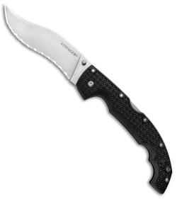 Cold Steel Voyager XL Vaquero Tri-Ad Lock Knife (5.5" SW Full Serr AUS-10A) 