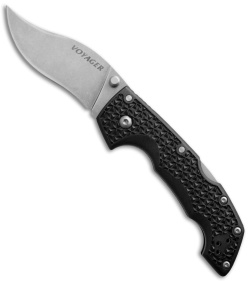 Cold Steel Voyager Medium Vaquero Lockback Knife (3" Stonewash) 29TMV