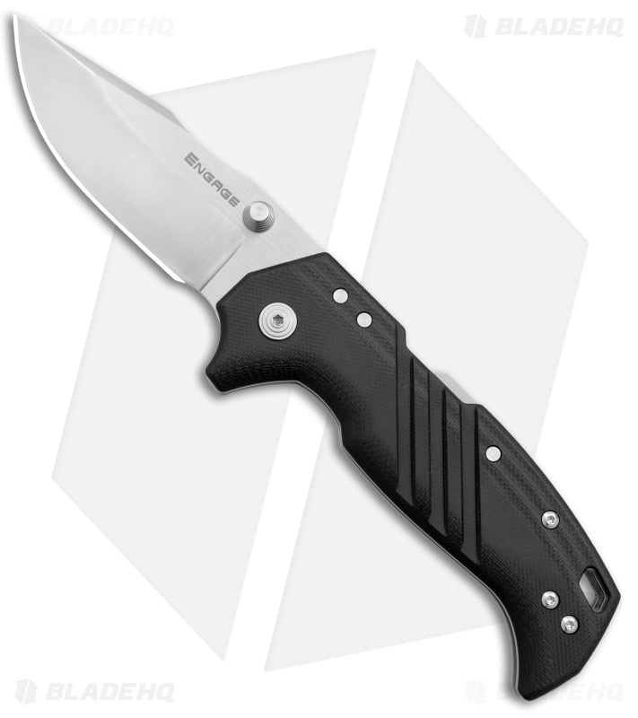 Cold Steel Engage ATLAS Lock Knife Black G-10 (3.5" Satin S35VN)