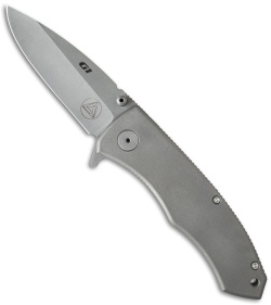 Combative Edge G1 Frame Lock Knife Titanium (4" Stonewash)