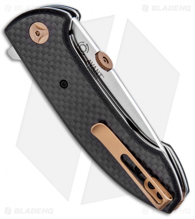 CRKT Avant Flipper Knife Carbon Fiber (3.17" Satin) 4620