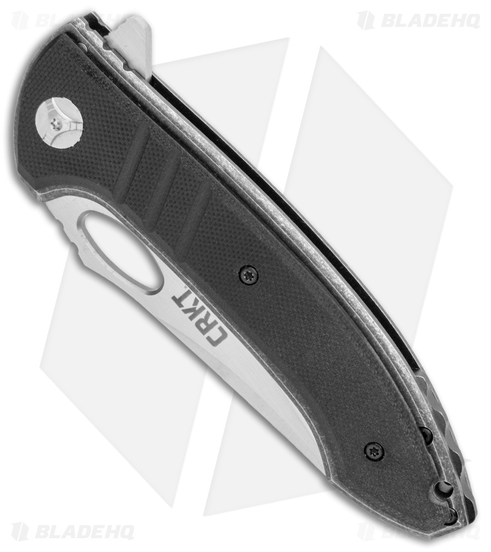 CRKT Avant-Tac Liner Lock Knife Black G-10 (3.625" Satin) 5820