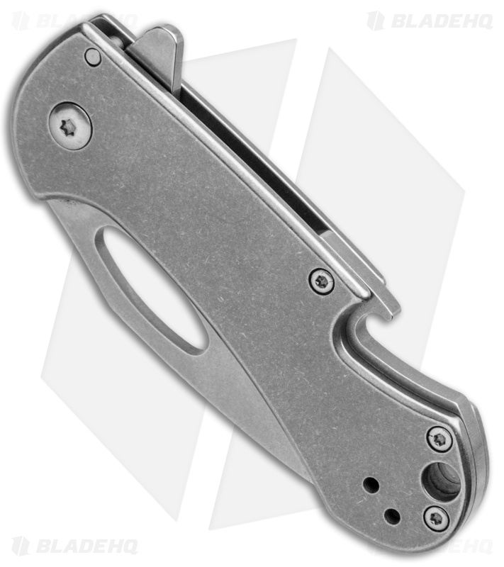 CRKT Bev-Edge Flipper Knife w/ Bottle Opener (2.5" Stonewash) 4630