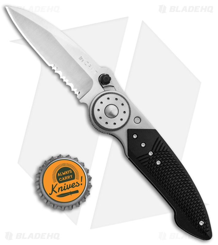 CRKT BladeLOCK 2 Folding Knife (2.8" Satin) 4112