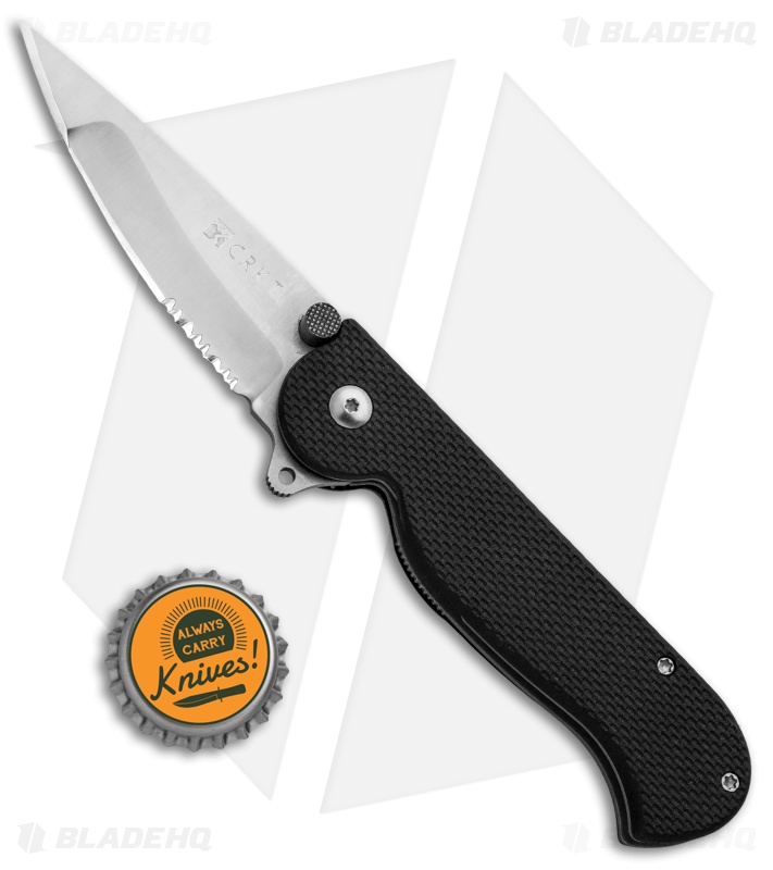 CRKT Bud Nealy Pesh-Kabz Liner Lock Knife Black (3