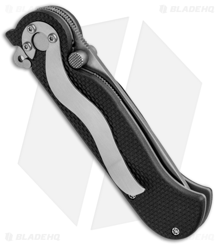CRKT Bud Nealy Pesh-Kabz Liner Lock Knife Black (3" Satin) 6663