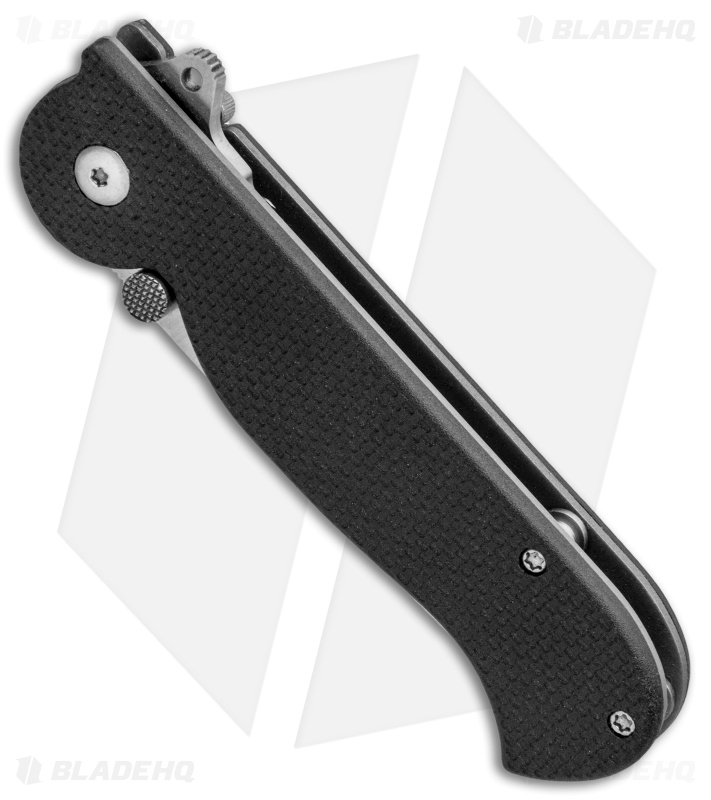 CRKT Bud Nealy Pesh-Kabz Liner Lock Knife Black (3" Satin) 6663