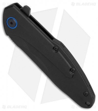 CRKT Caligo Liner Lock Flipper Knife Black Al (3.1" Black) 6215