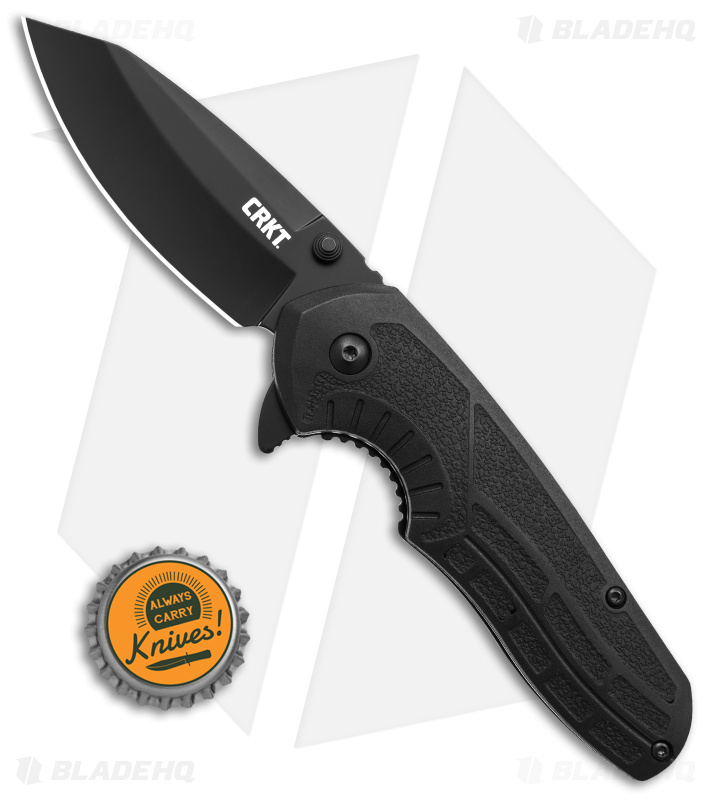 CRKT Copacetic Tactical Liner Lock Knife (3" Black) 2620
