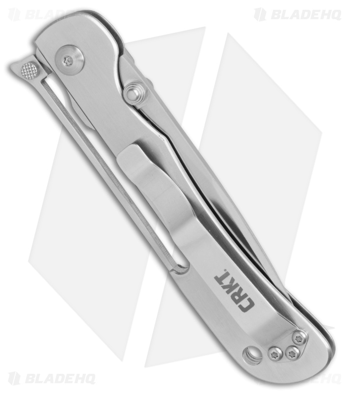 CRKT Crawford Offbeat Lockback Knife Stainless Steel (3.52" Satin) 7730