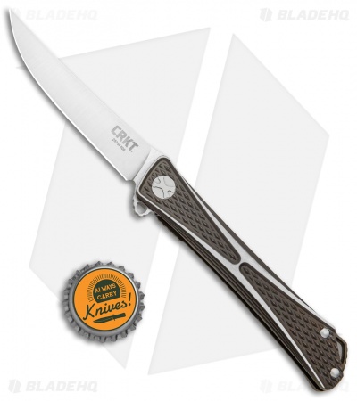 CRKT Crossbones Limited Edition Liner Lock Knife Ti (3.5" Satin M390) 7531 