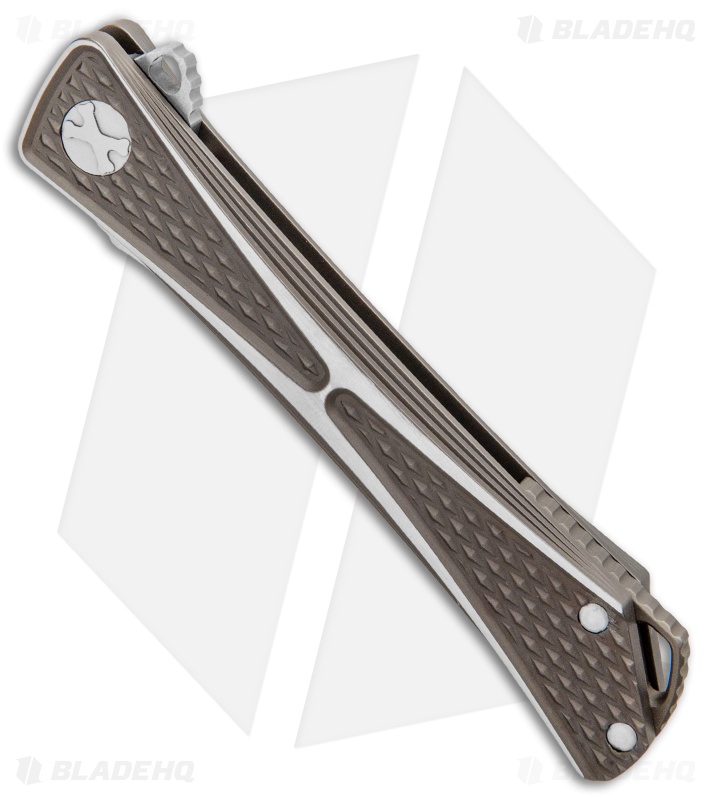 CRKT Crossbones Limited Edition Liner Lock Knife Ti (3.5" Satin M390) 7531 