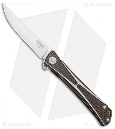 CRKT Crossbones Limited Edition Liner Lock Knife Ti (3.5" Satin M390) 7531 