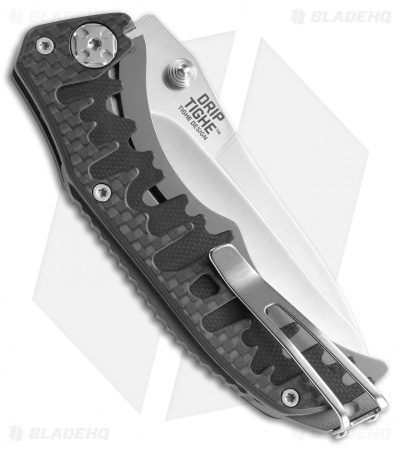 CRKT Drip Tighe Drop Point Outburst Assisted Opening Knife (3.1" Satin) 1190