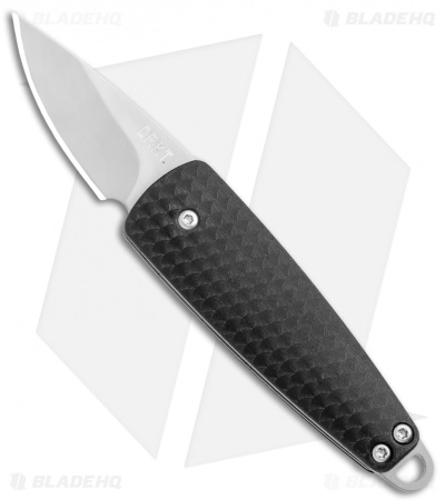 CRKT Dually Knife w/ Bottle Opener Black (2.5" Stonewash) 7086