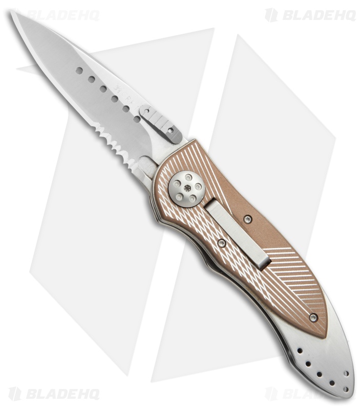 CRKT Elishewitz E-Lock Folding Knife Bronze (3.9