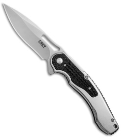 CRKT Ikoma Carnufex Frame Lock Flipper Knife (4" Satin)  5480