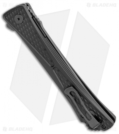 CRKT Jumbones Blackout Liner Lock Knife Aluminum (4.8" Black) 7532K