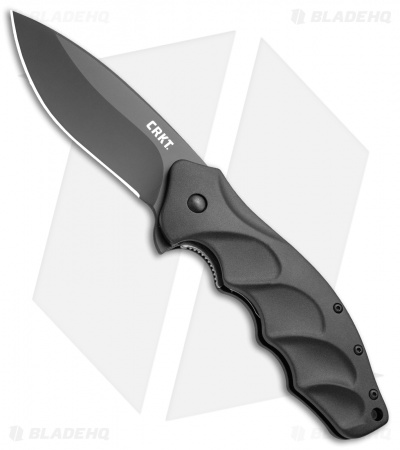 CRKT Ken Onion Foresight Liner Lock Knife (3.5" Black) K220KKP