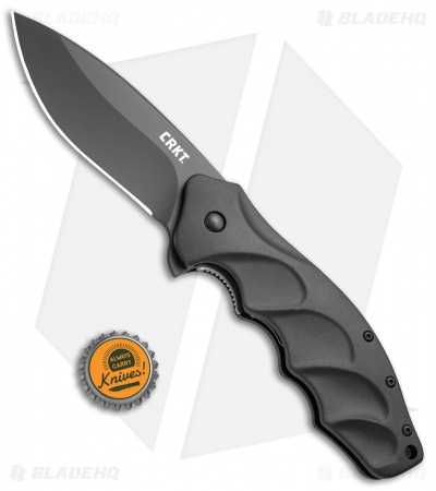 CRKT Ken Onion Foresight Liner Lock Knife (3.5" Black) K220KKP