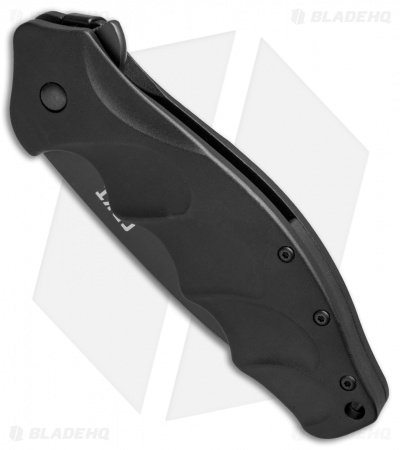 CRKT Ken Onion Foresight Liner Lock Knife (3.5" Black Serr) K220KKS