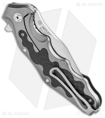 CRKT Ken Onion Motley Flipper Knife Carbon Fiber/Ti (Satin) K210CFXP