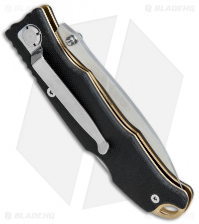 CRKT Lake Laredo Lockback Knife Black G-10 (3.25" Satin) 7265