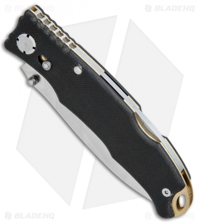 CRKT Lake Laredo Lockback Knife Black G-10 (3.25" Satin) 7265