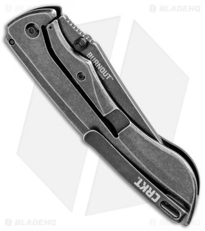 CRKT Lerch Burnout Frame Lock Knife G-10/Carbon Fiber (3.625" Black) 4123K