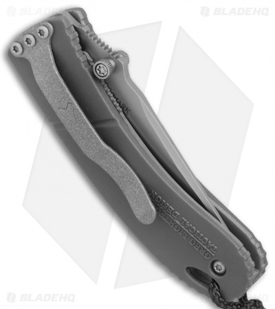 CRKT Lightfoot Urban Shark Liner Lock Knife Gray (2.5" Satin)
