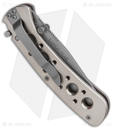 CRKT Long's Peak Liner Lock Knife Alloy (2.8" Bead Blast) 6602N