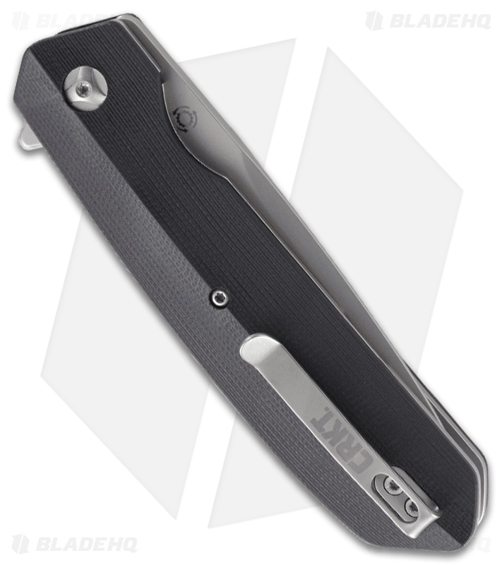 CRKT Maven Liner Lock Flipper Knife Black G-10 (3.68" Bead Blast) 6920