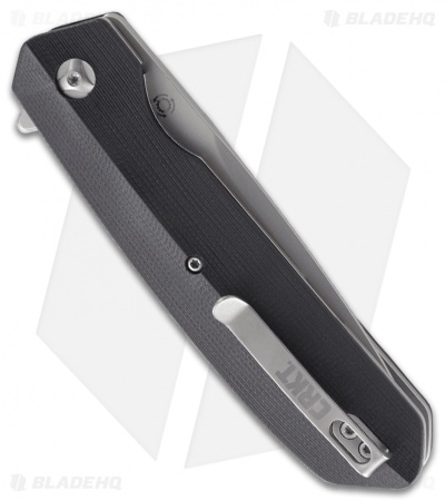 CRKT Maven Liner Lock Flipper Knife Black G-10 (3.68" Bead Blast) 6920