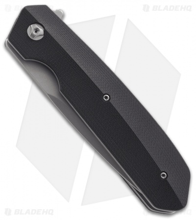CRKT Maven Liner Lock Flipper Knife Black G-10 (3.68" Bead Blast) 6920