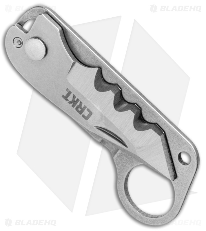 CRKT Niad - Frame Lock Climbing Knife | Gray + Satin | Blade HQ